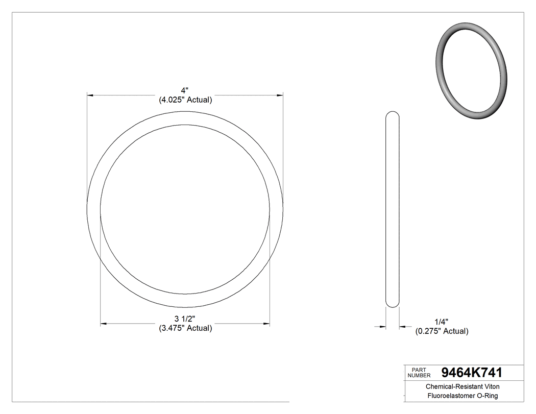 Technical drawing - 9464K741
